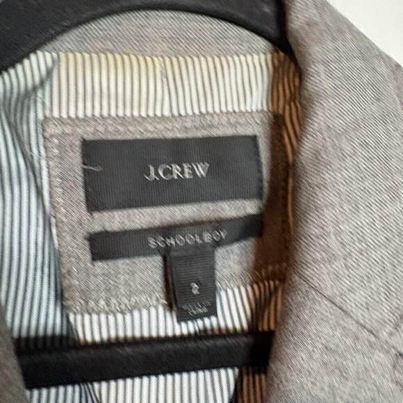 J. Crew grey School Boy blazer jacket - Picture 3 of 6